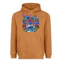 Preview Flower Stitch 3rd Grade Heavyweight Hoodie | Teevron