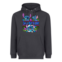 Smoke preview flower stitch 3rd grade Heavyweight Hoodie - AdoDesignShop