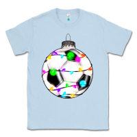 Dusty Blue Christmas soccer Classic Tee - RanaPortraitStore