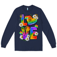 Navy pride love Long Sleeve Tee - texasbilliewilder