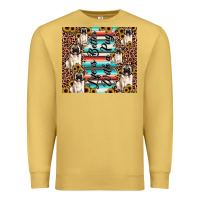 Antique Gold life is better with a pug Premium Sweatshirt - JahusDesignShop