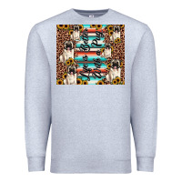 Heather Grey life is better with a pug Premium Sweatshirt - JahusDesignShop