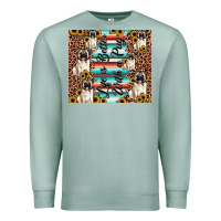 Seafoam life is better with a pug Premium Sweatshirt - JahusDesignShop