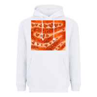 White orange glitter heart Heavyweight Hoodie - JahusDesignShop