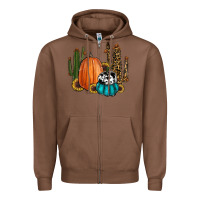 Chestnut sunflower cactus pumpkin fall Zipper Hoodie - RanaPortraitStore