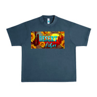 Midnight Navy desert vibes license plate Urban Heavy Tee - Artiststas