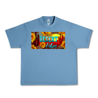Pebble Blue desert vibes license plate Urban Heavy Tee - Artiststas