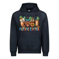Navy moody before coffee Urban Hoodie - MaliasSmallBusiness