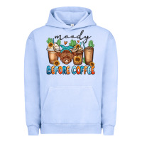 Pigment Grape Ice moody before coffee Urban Hoodie - MaliasSmallBusiness