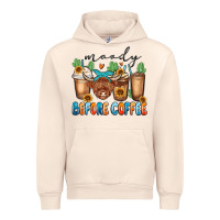 Sandshell moody before coffee Urban Hoodie - MaliasSmallBusiness