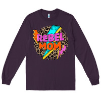 Plum rebel mom Long Sleeve Tee - Zillion Design Studio