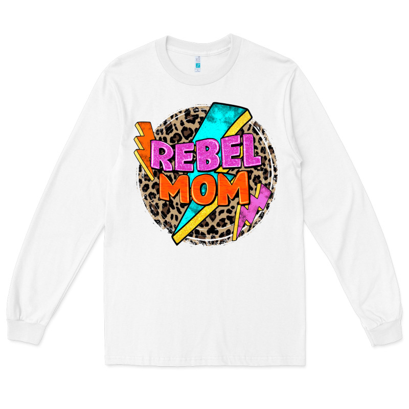 Rebel Mom Long Sleeve Tee by Zillion Design Studio | Teevron