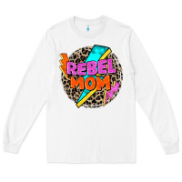 White rebel mom Long Sleeve Tee - Zillion Design Studio
