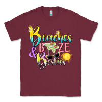 Burgundy beaches booze and besties tbw Classic Tee - texasbilliewilder