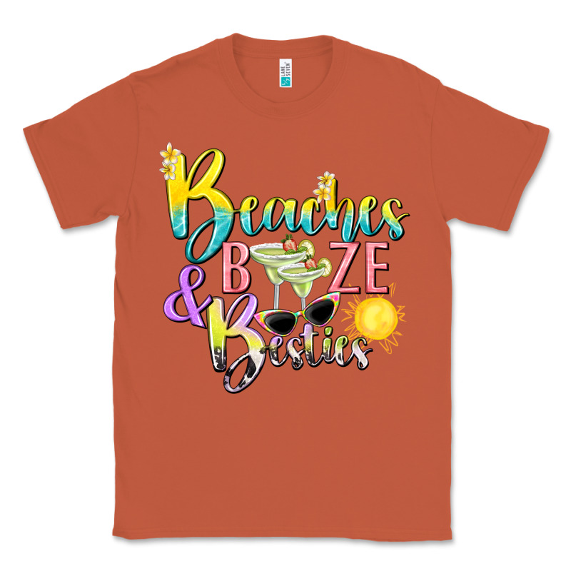 Beaches Booze And Besties Tbw Classic Tee by texasbilliewilder | Teevron