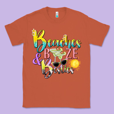 Beaches Booze And Besties Tbw Classic Tee Designed By Texasbilliewilder
