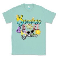 Seafoam beaches booze and besties tbw Classic Tee - texasbilliewilder