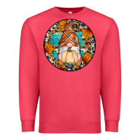Cardinal fall gnomes round earrings Premium Sweatshirt - Artiststas