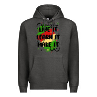 Charcoal Heather 365 days Premium Hoodie - MaliasSmallBusiness
