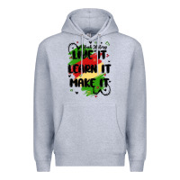 Heather Grey 365 days Premium Hoodie - MaliasSmallBusiness