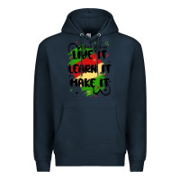 Navy 365 days Premium Hoodie - MaliasSmallBusiness