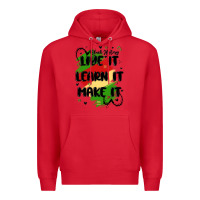 Red 365 days Premium Hoodie - MaliasSmallBusiness