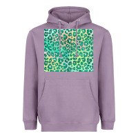 Lavender green leopard glitter Heavyweight Hoodie - JahusDesignShop