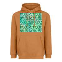 Meerkat green leopard glitter Heavyweight Hoodie - JahusDesignShop