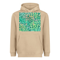 Mushroom green leopard glitter Heavyweight Hoodie - JahusDesignShop