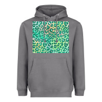 Storm green leopard glitter Heavyweight Hoodie - JahusDesignShop