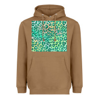 Toasted Coconut green leopard glitter Heavyweight Hoodie - JahusDesignShop