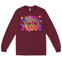 Burgundy oh honey i am that mom Long Sleeve Tee - Zillion Design Studio