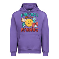 Tulip happiest when i'm reading Urban Hoodie - MaliasSmallBusiness