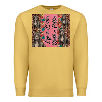Antique Gold life is better with a pittie Premium Sweatshirt - JahusDesignShop