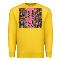 Lemon life is better with a pittie Premium Sweatshirt - JahusDesignShop