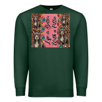 Sports Green life is better with a pittie Premium Sweatshirt - JahusDesignShop