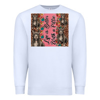 White life is better with a pittie Premium Sweatshirt - JahusDesignShop