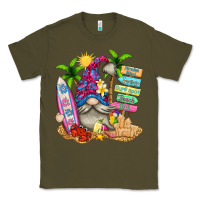 Army Green beach gnome Classic Tee - texasbilliewilder