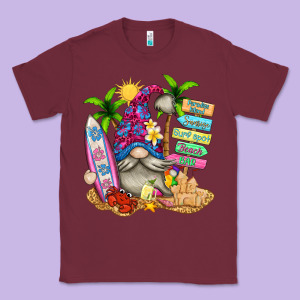 Beach Gnome Classic Tee Designed By Texasbilliewilder