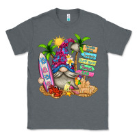Charcoal Heather beach gnome Classic Tee - texasbilliewilder