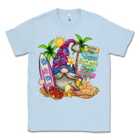 Dusty Blue beach gnome Classic Tee - texasbilliewilder