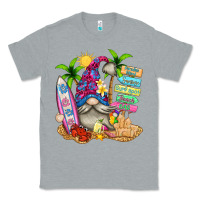 Heather Grey beach gnome Classic Tee - texasbilliewilder