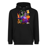 Black zombie nurse   halloween Heavyweight Hoodie - AdoDesignShop