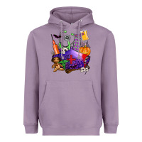 Lavender zombie nurse   halloween Heavyweight Hoodie - AdoDesignShop