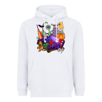 White zombie nurse   halloween Heavyweight Hoodie - AdoDesignShop