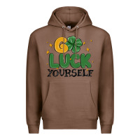 Chestnut go luck yourself Premium Hoodie - MaliasSmallBusiness