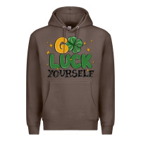Coffee go luck yourself Premium Hoodie - MaliasSmallBusiness