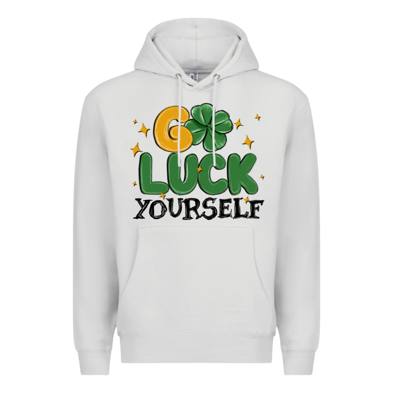 Go Luck Yourself Premium Hoodie by MaliasSmallBusiness | Teevron