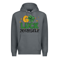 Rock go luck yourself Premium Hoodie - MaliasSmallBusiness