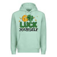 Seafoam go luck yourself Premium Hoodie - MaliasSmallBusiness